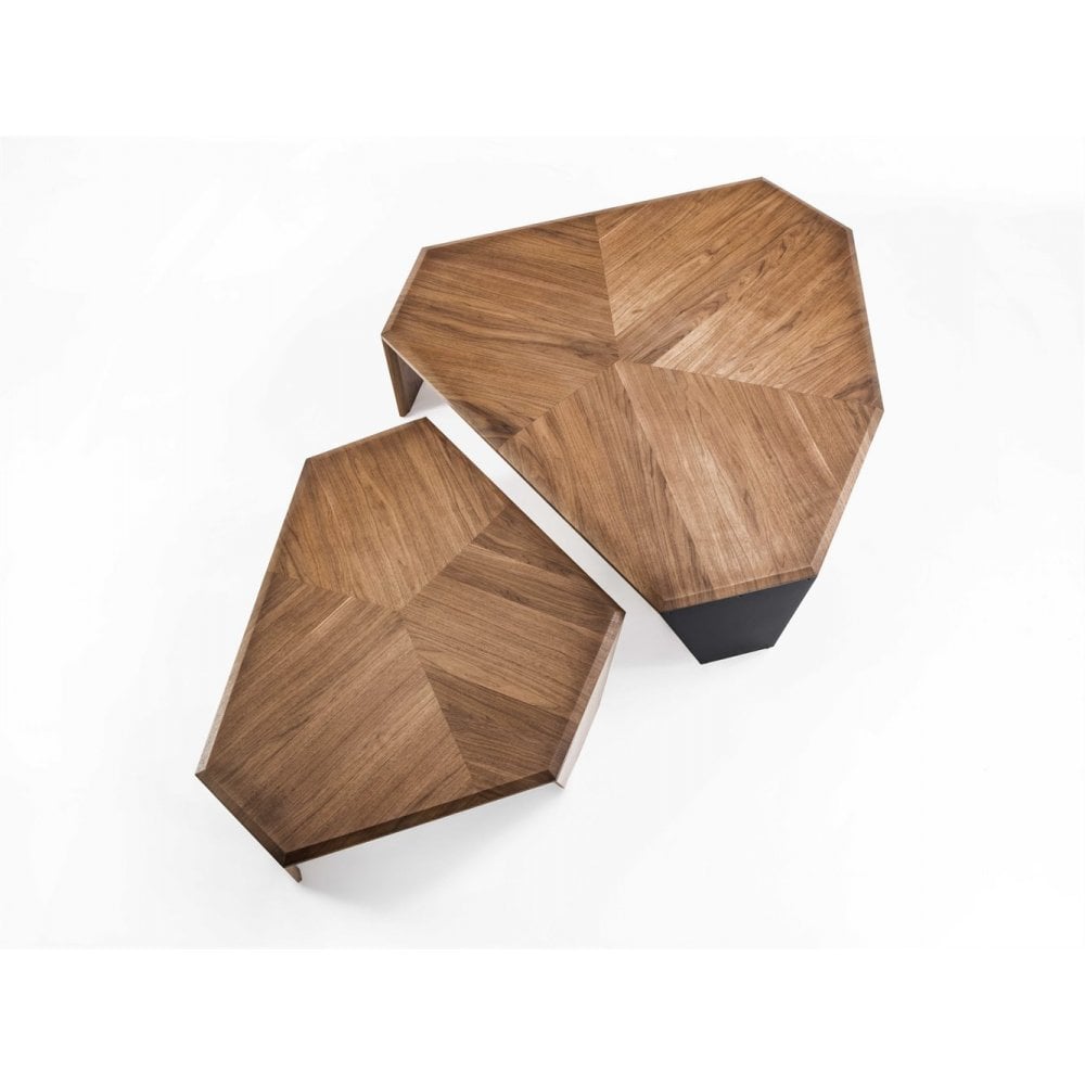 Porada Tortuga Wood Coffee Table